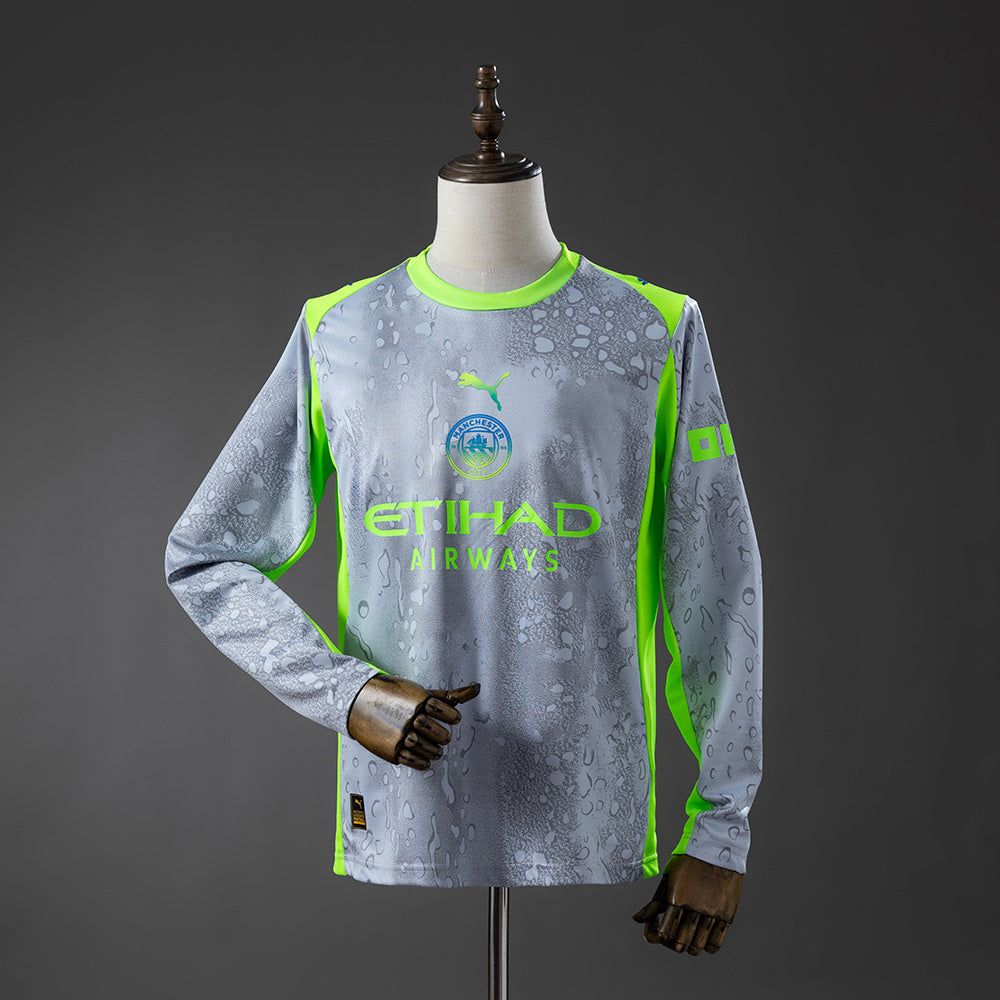 Long Sleeves Manchester City Third Jersey 25/26 Football