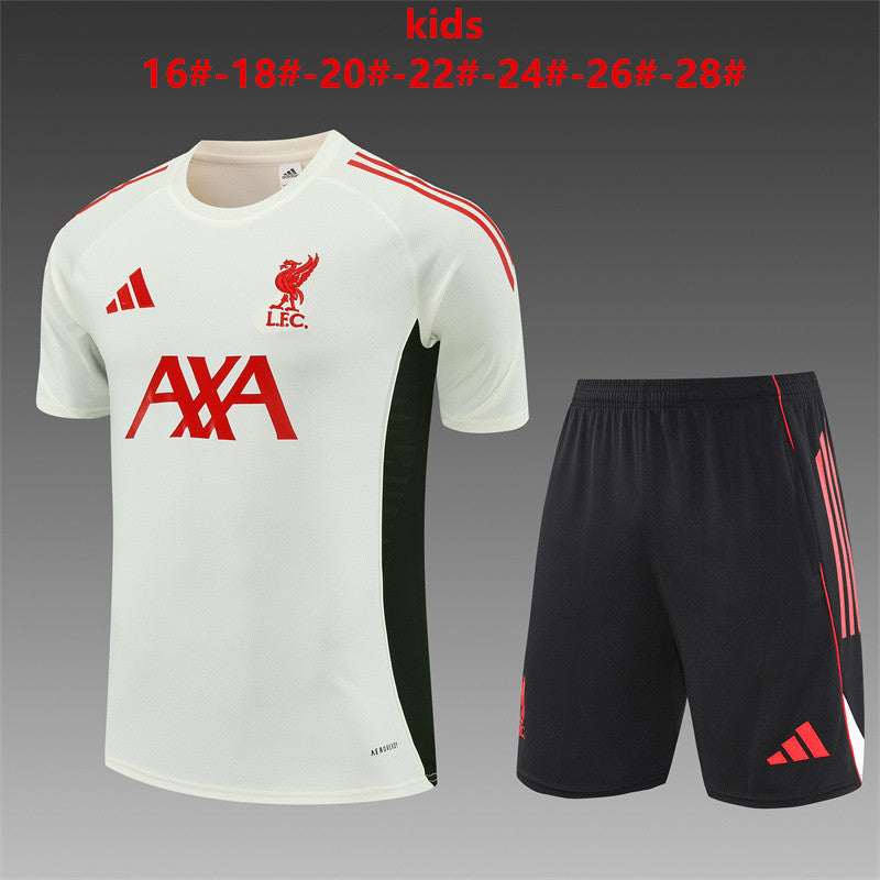 Kids Liverpool Training Tracksuits 25/26 Football Kit