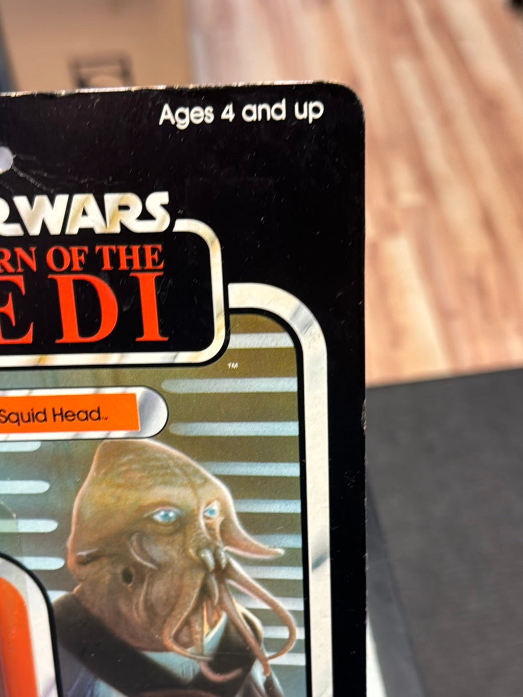 Squid Head Lando 77A ROTJ 1722 (Vintage Star Wars, Kenner) SEALED product image 4, provided for visual reference and product