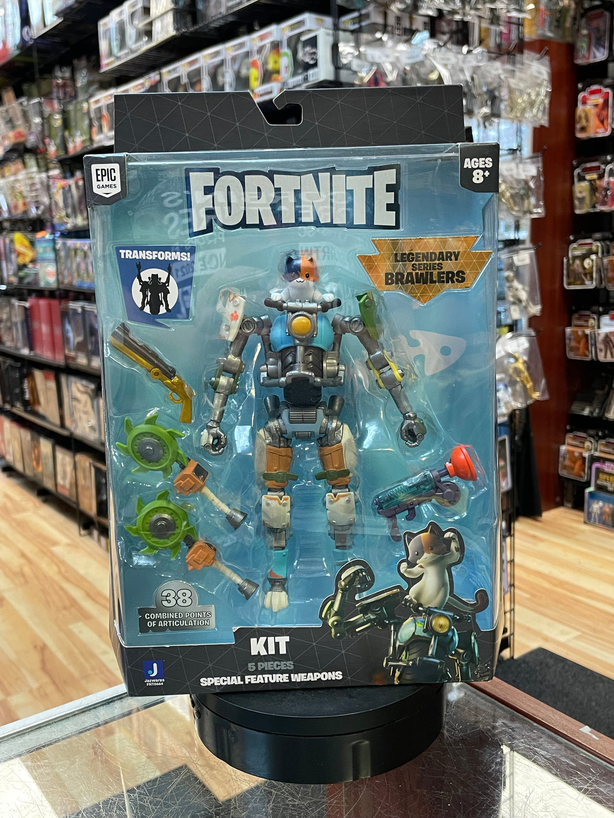 Kit Legendary Series Brawlers (Fortnite, Epic Games, Jazwares) SEALED product image 1, provided for visual reference and