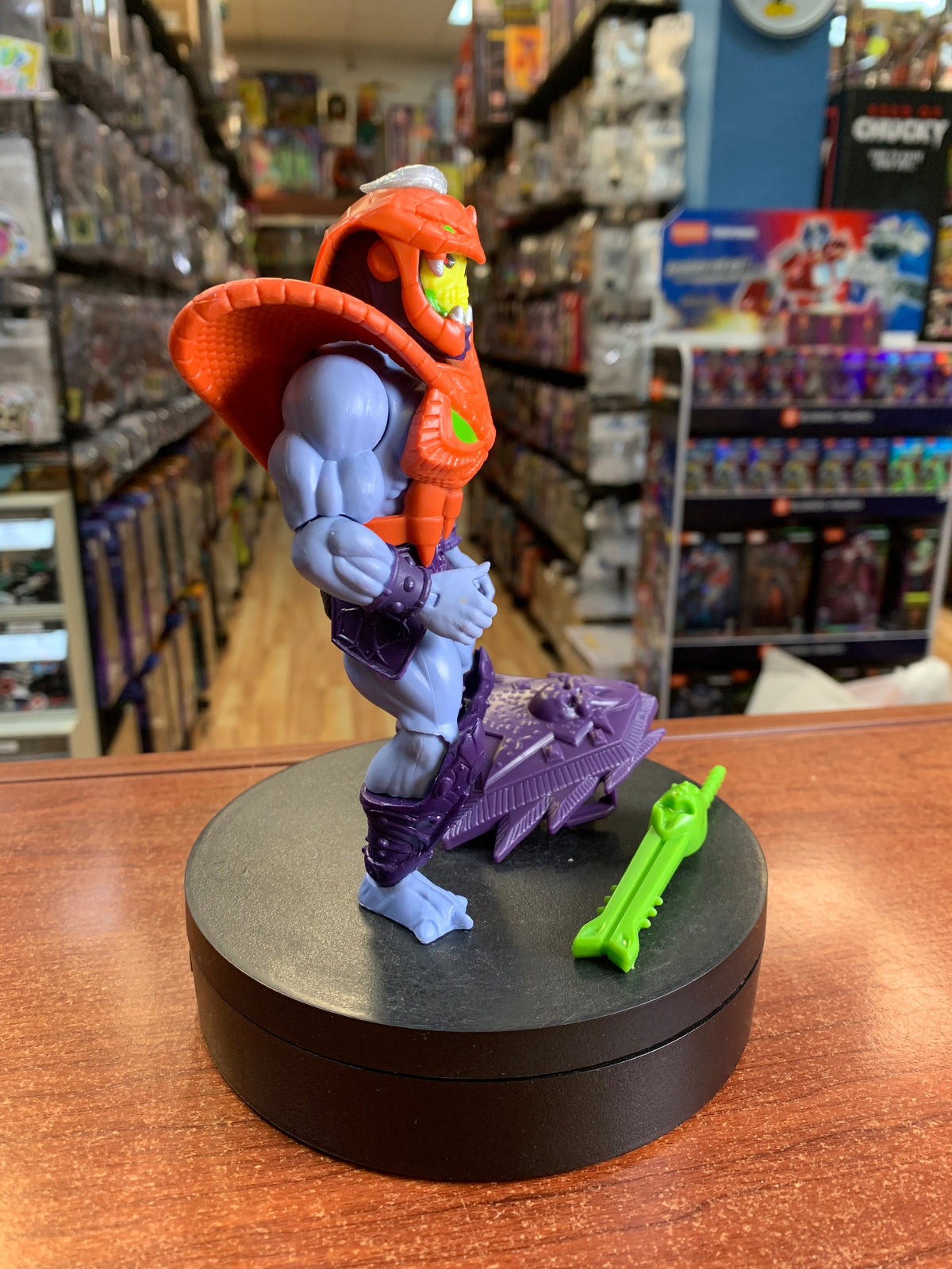 Snake Armor Skeletor (MOTU Origins, Mattel) **COMPLETE** product image 2, provided for visual reference and product detail