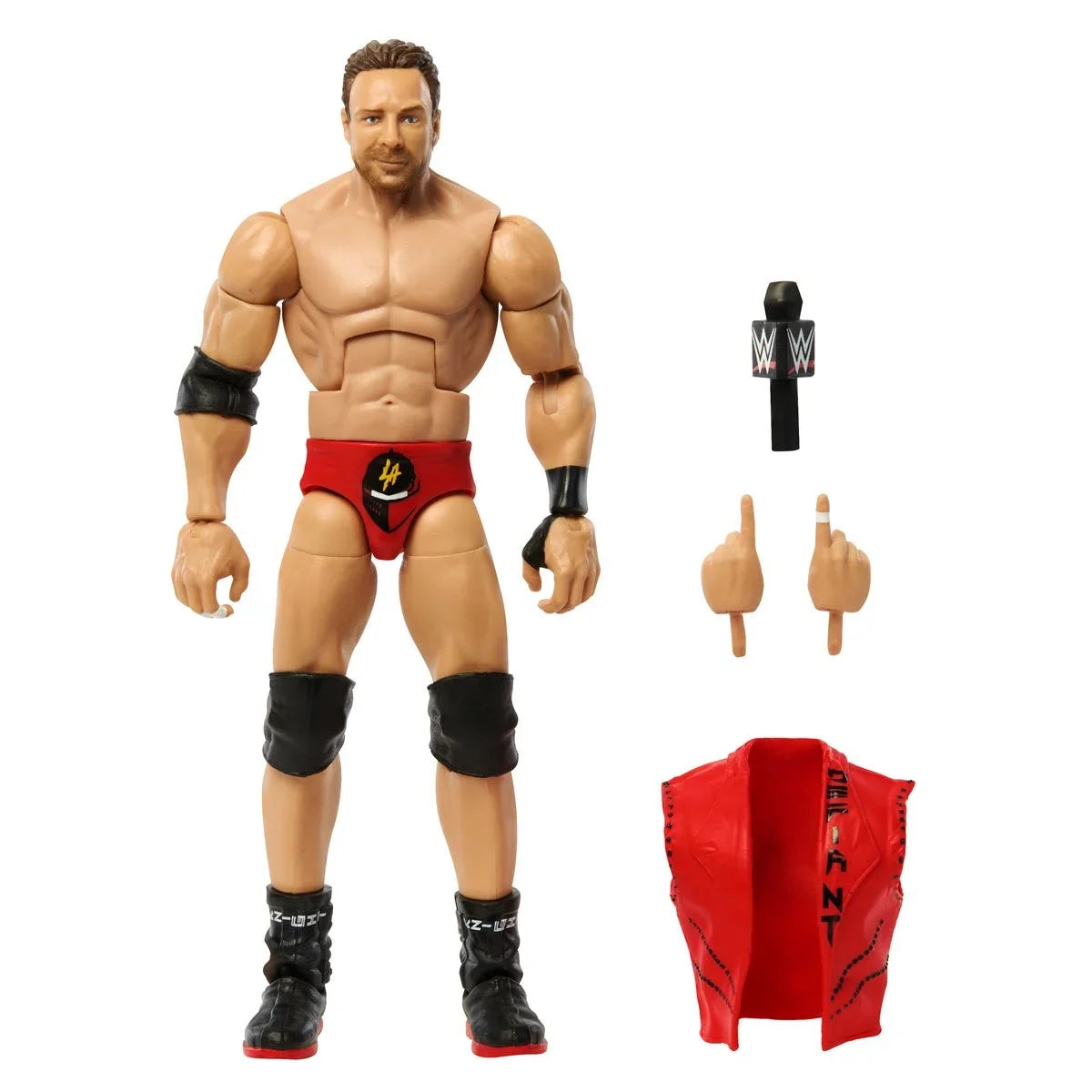 LA Knight Series 108 (WWE Elite, Mattel) product image 2, provided for visual reference and product detail review
