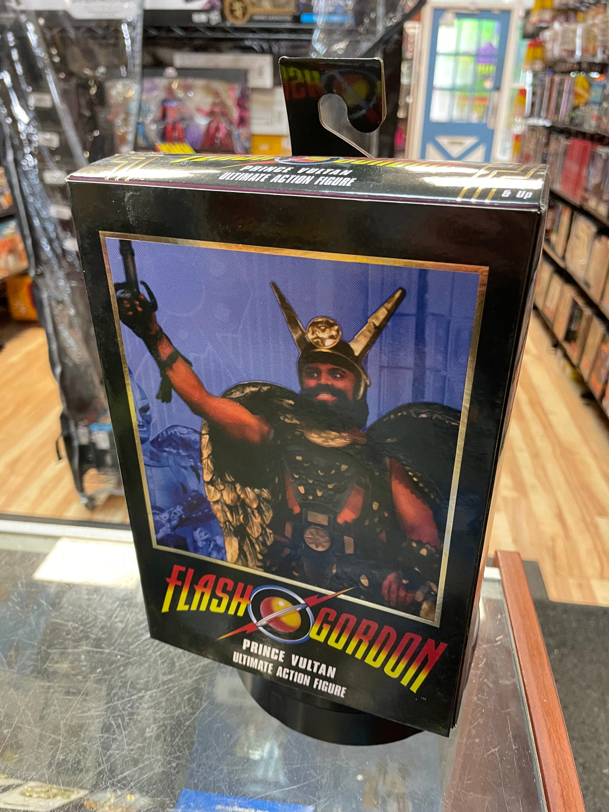 Prince Vultan (NECA, Flash Gordon) **SEALED** product image 9, provided for visual reference and product detail review