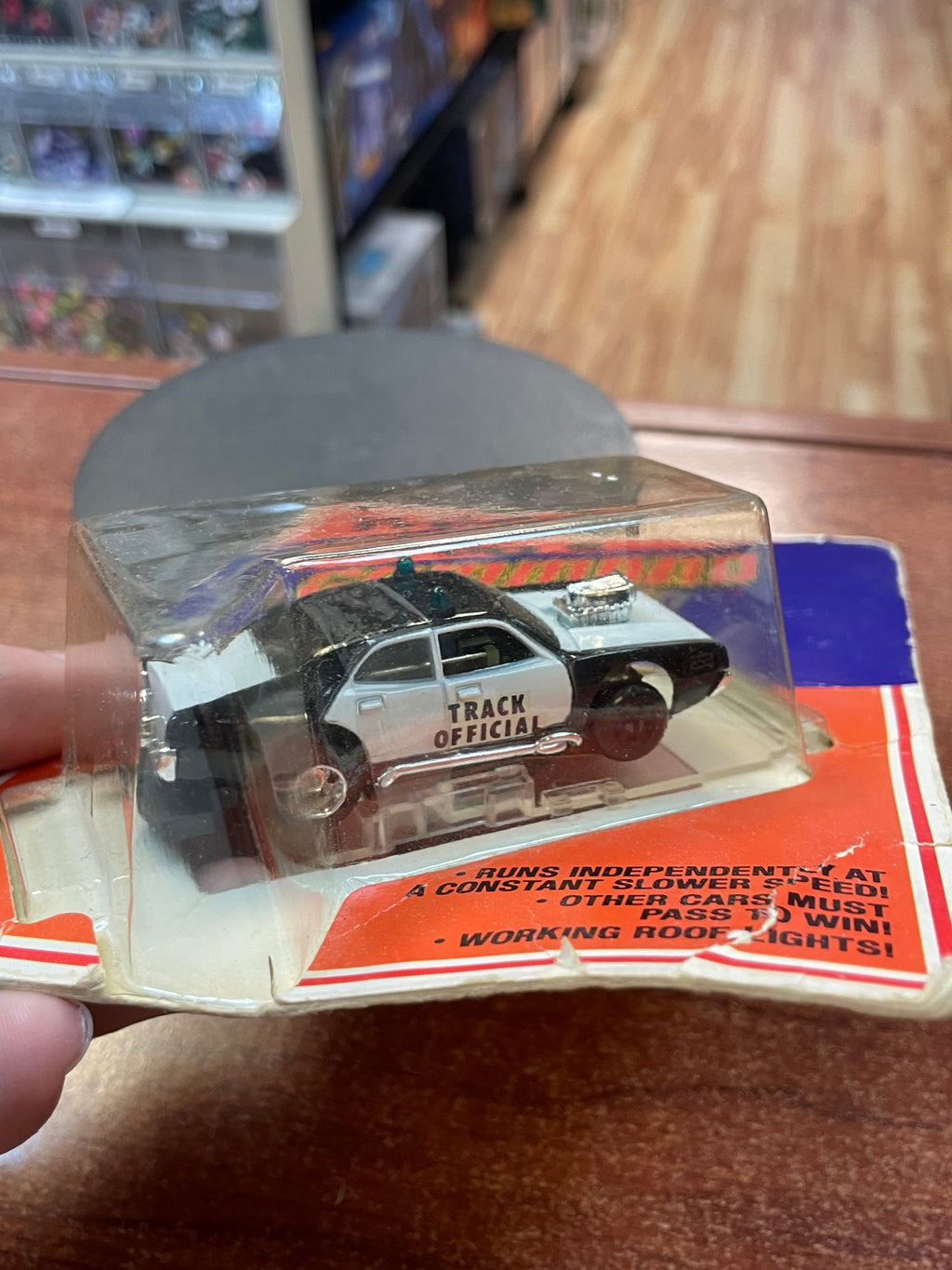 Officials Car 6482 Command Control (Vintage Slot Car, TYCO) SEALED product image 6, provided for visual reference and