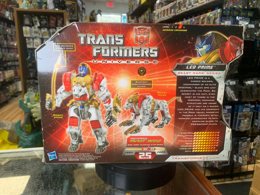 Leo Voyager Class -25 Years- (Transformers Universe RID, Hasbro) **SEALED** product image 4, provided for visual reference