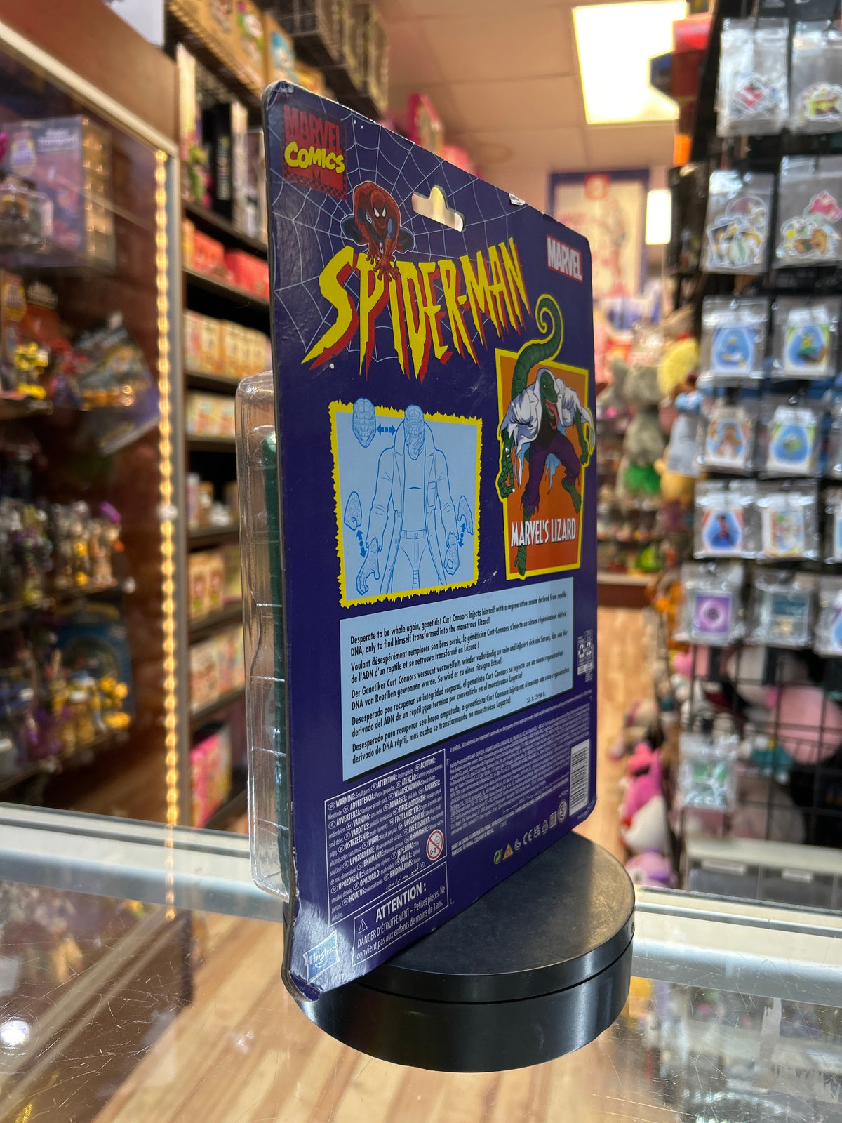 Lizard 60 Amazing Years Wal-Mart (Marvel Legends, Hasbro) SEALED product image 4, provided for visual reference and product
