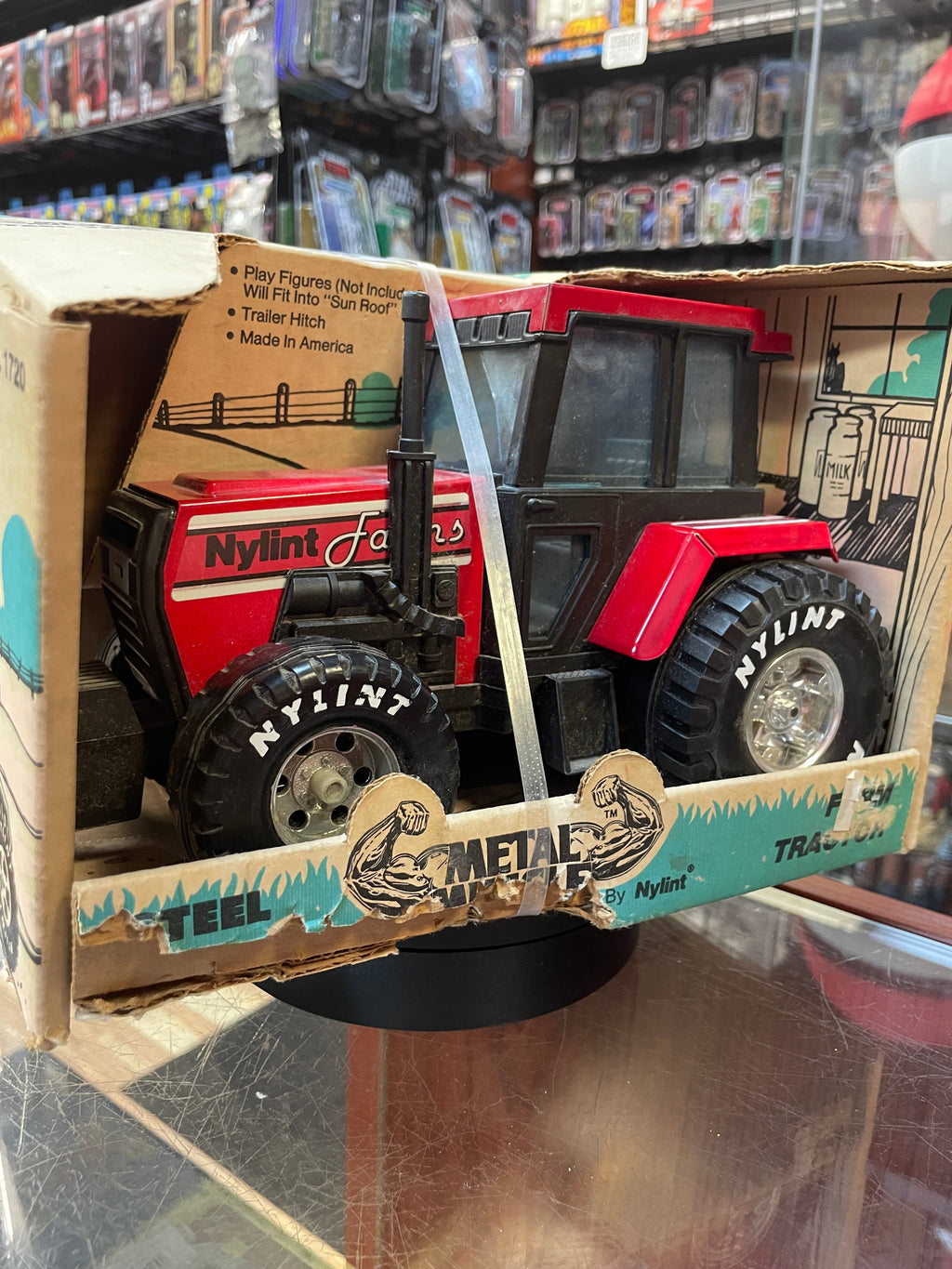 Farm Tractor Steel Tough (Vintage NYLint, Vintage Metal Muscle) Boxed product image 6, provided for visual reference and