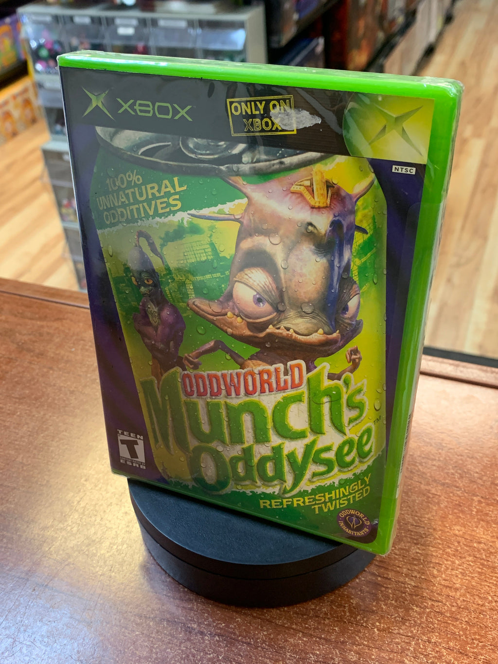 Oddworld Munch's Oddysee (Microsoft XBOX, Video Games) ** SEALED** product image 2, provided for visual reference and