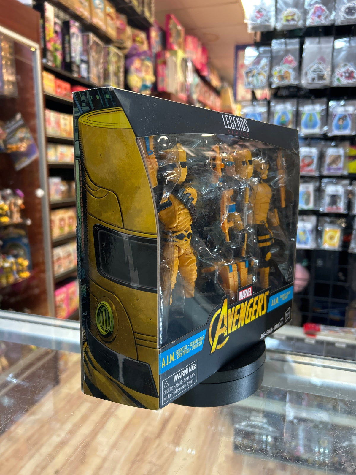 Aim Scientist & Trooper (Marvel Legends, Hasbro) *SEALED* product image 2, provided for visual reference and product detail