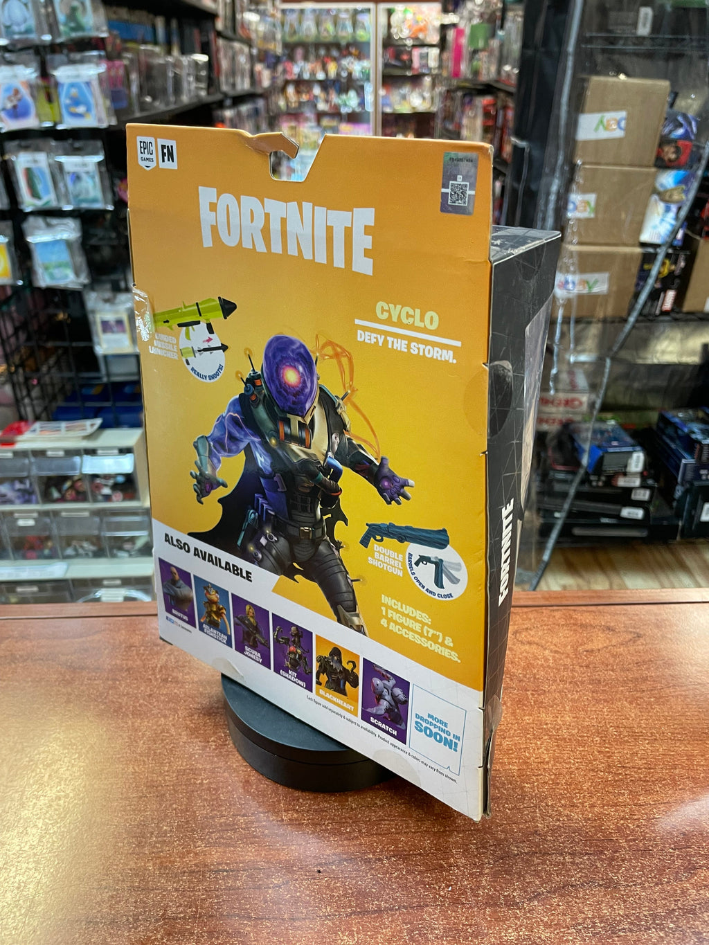 Cyclo Brawlers (Fortnite Legendary, Jazwares) **SEALED** product image 3, provided for visual reference and product detail