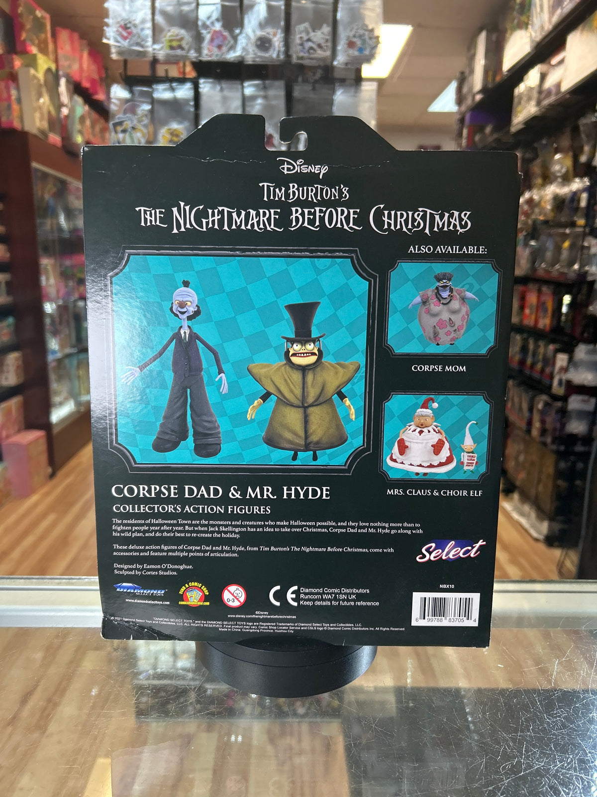 Corpse Dad & Mr. Hyde (The nightmare before Christmas, Diamond Select) product image 4, provided for visual reference and