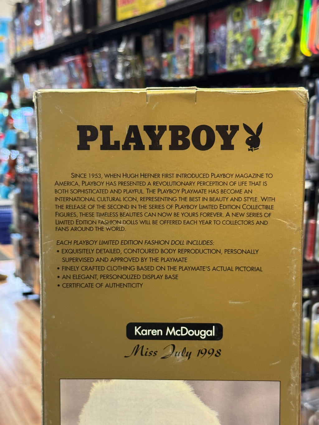 Karen McDougal Playboy Doll 16” (Playboy, Rabbit Head) product image 10, provided for visual reference and product detail