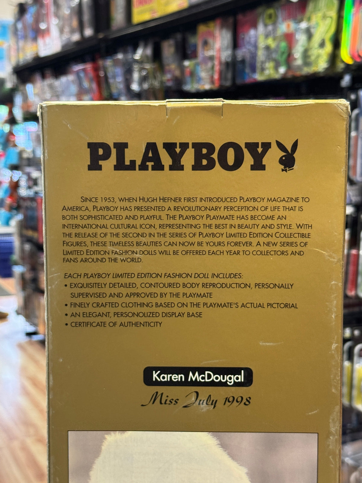 Karen McDougal Playboy Doll 16” (Playboy, Rabbit Head) product image 10, provided for visual reference and product detail