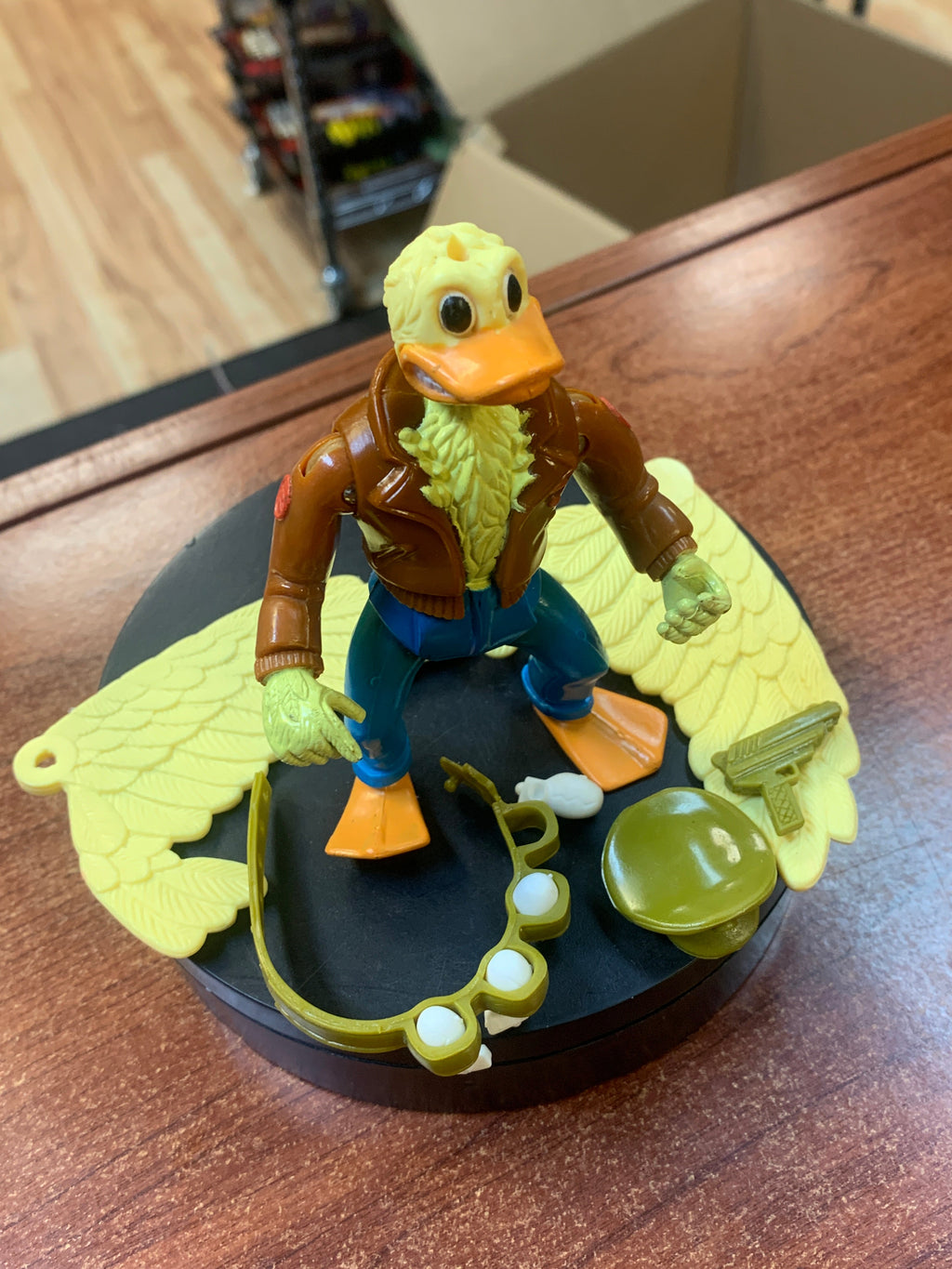 Ace Duck (Vintage TMNT Ninja Turtles, Playmates) **COMPLETE** product image 4, provided for visual reference and product
