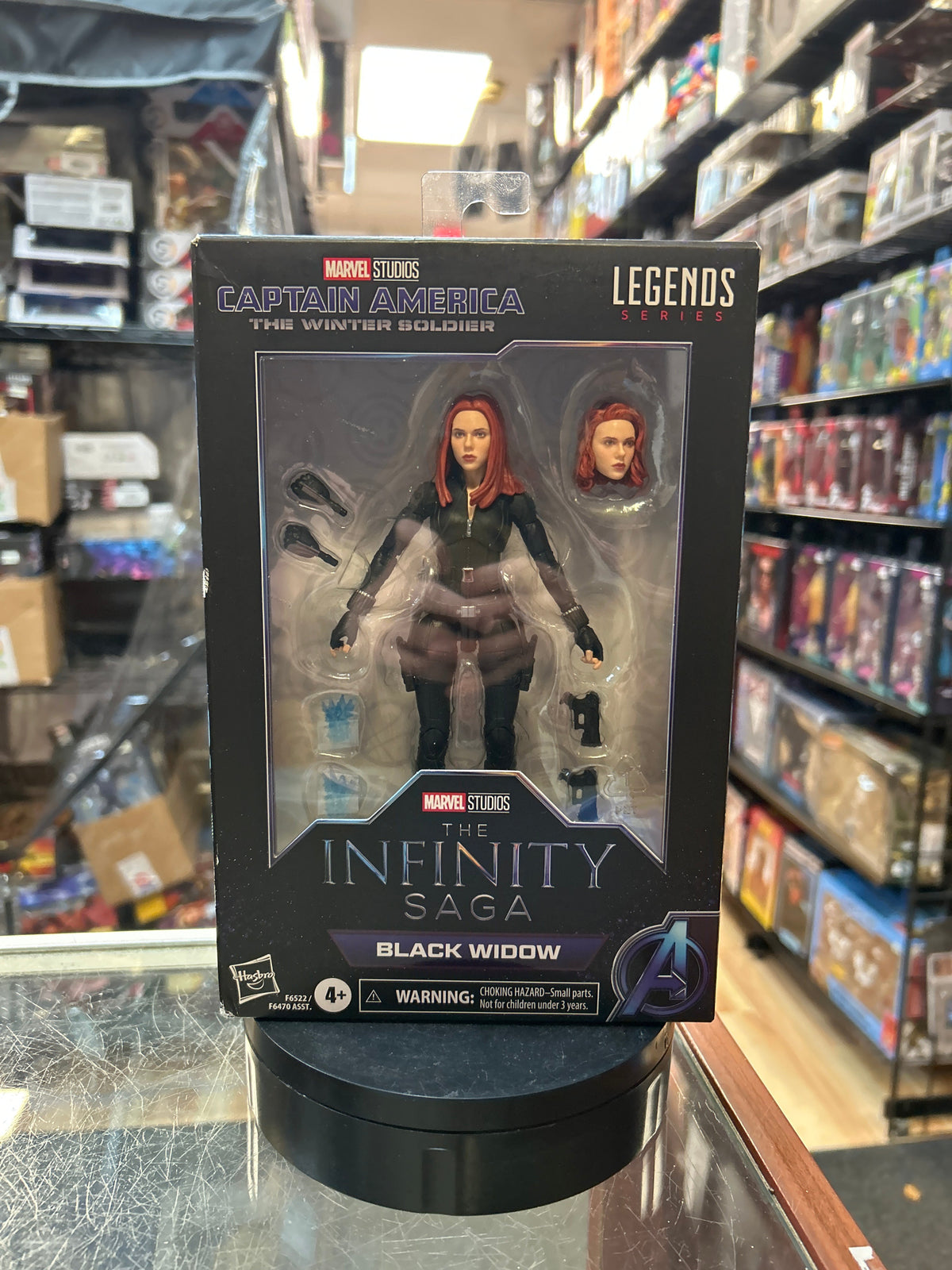 Black Widow -Infinity Saga- (Marvel Legends, Hasbro) **SEALED** product image 1, provided for visual reference and product