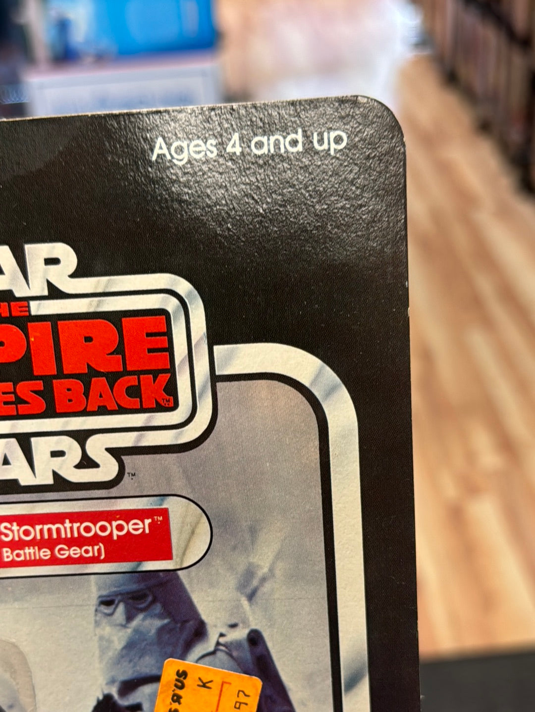 Hoth Imperial Stormtrooper 31A ESB 1716 (Vintage Star Wars, Kenner) SEALED product image 4, provided for visual reference