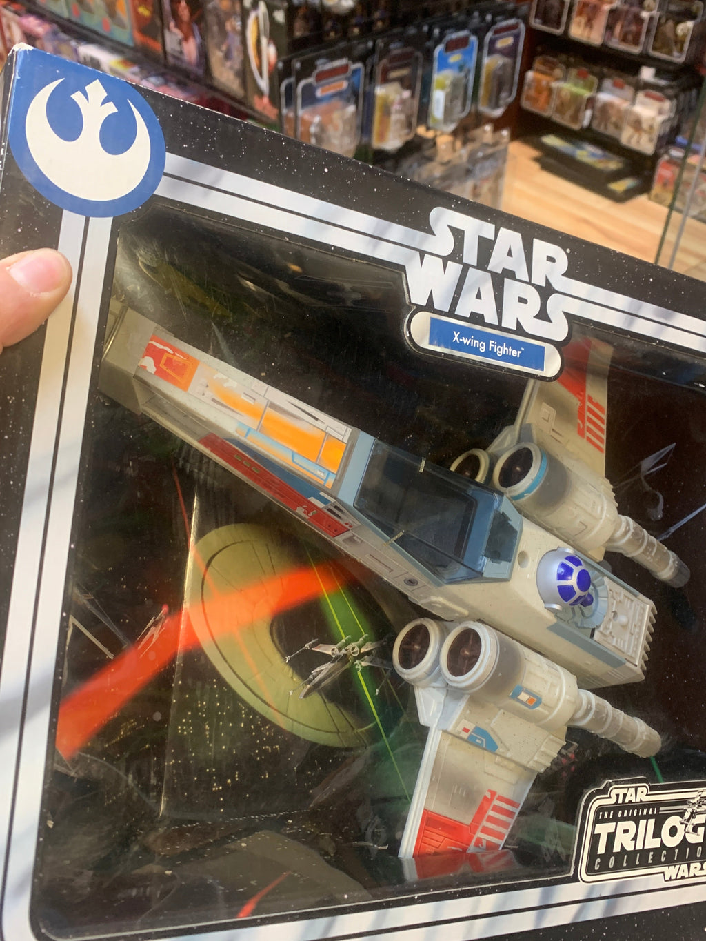 X-Wing Fighter (Vintage Star Wars Trilogy Collection, Hasbro) **SEALED** product image 6, provided for visual reference and