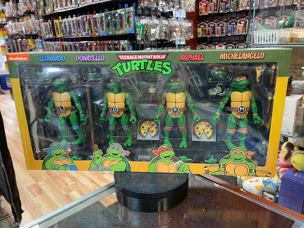 Animated Series 4 Pack (NECA, TMNT Ninja Turtles) *SEALED* product image 1, provided for visual reference and product detail