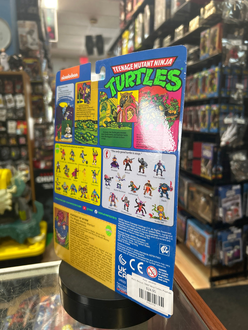 Wyrm -Reissue- (TMNT Ninja Turtles, Playmates) **SEALED** product image 2, provided for visual reference and product detail