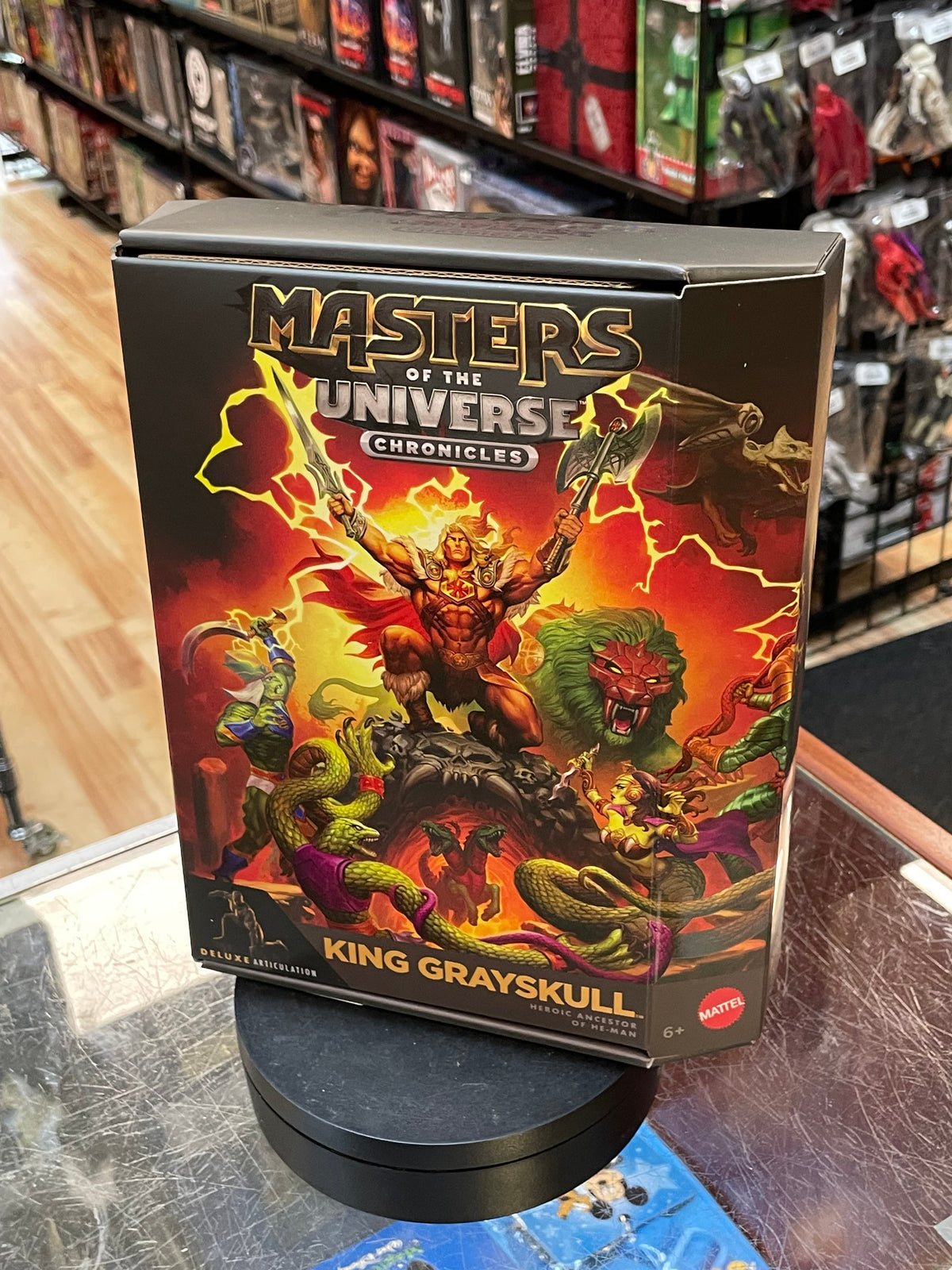King Grayskull -Movie- (MOTU Chronicles, Mattel) NEW product image 8, provided for visual reference and product detail review