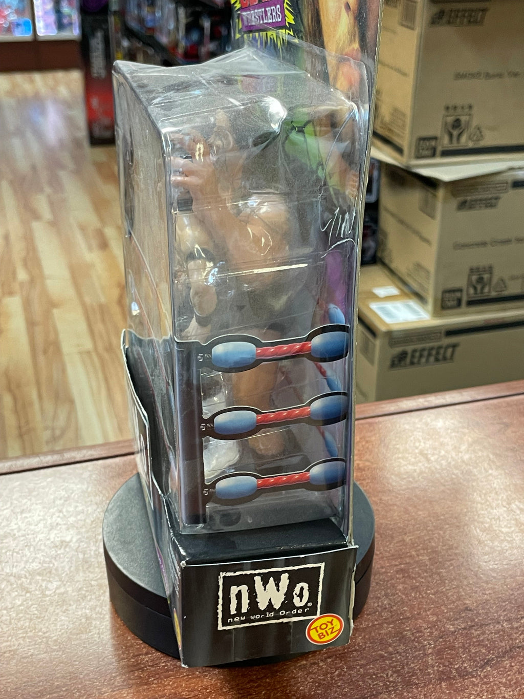 Giant with Rey Mysterio (WCW Smash N' Slam, Toybiz) **SEALED** product image 2, provided for visual reference and product