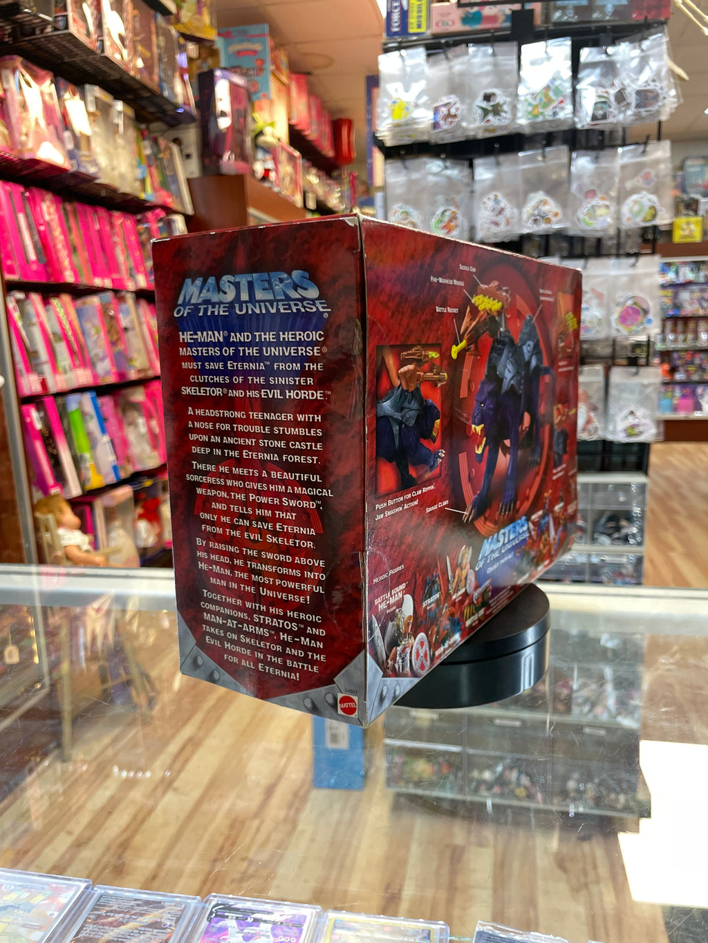 Panthor Evil Savage Cat (Vintagw MOTU 200x, Mattel) Sealed product image 5, provided for visual reference and product detail