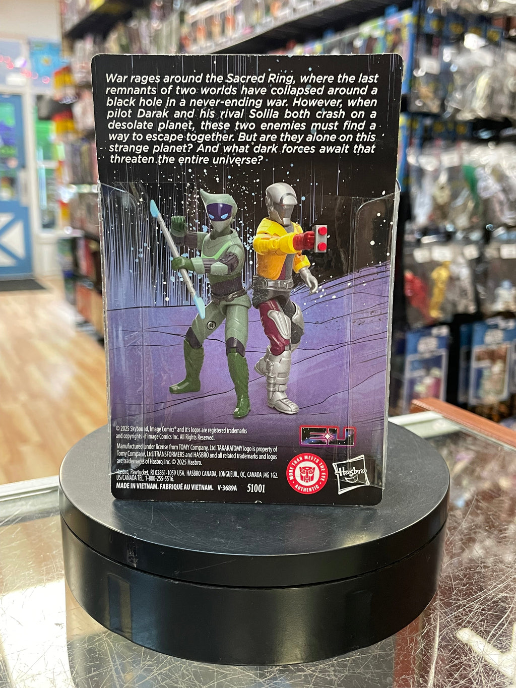 Darak & Solila SDCC (Transformers Void Rivals, Hasbro) SEALED product image 2, provided for visual reference and product