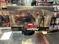 Black Widow with Cycle (Marvel Legends, Hasbro) **SEALED** product image 1, provided for visual reference and product detail