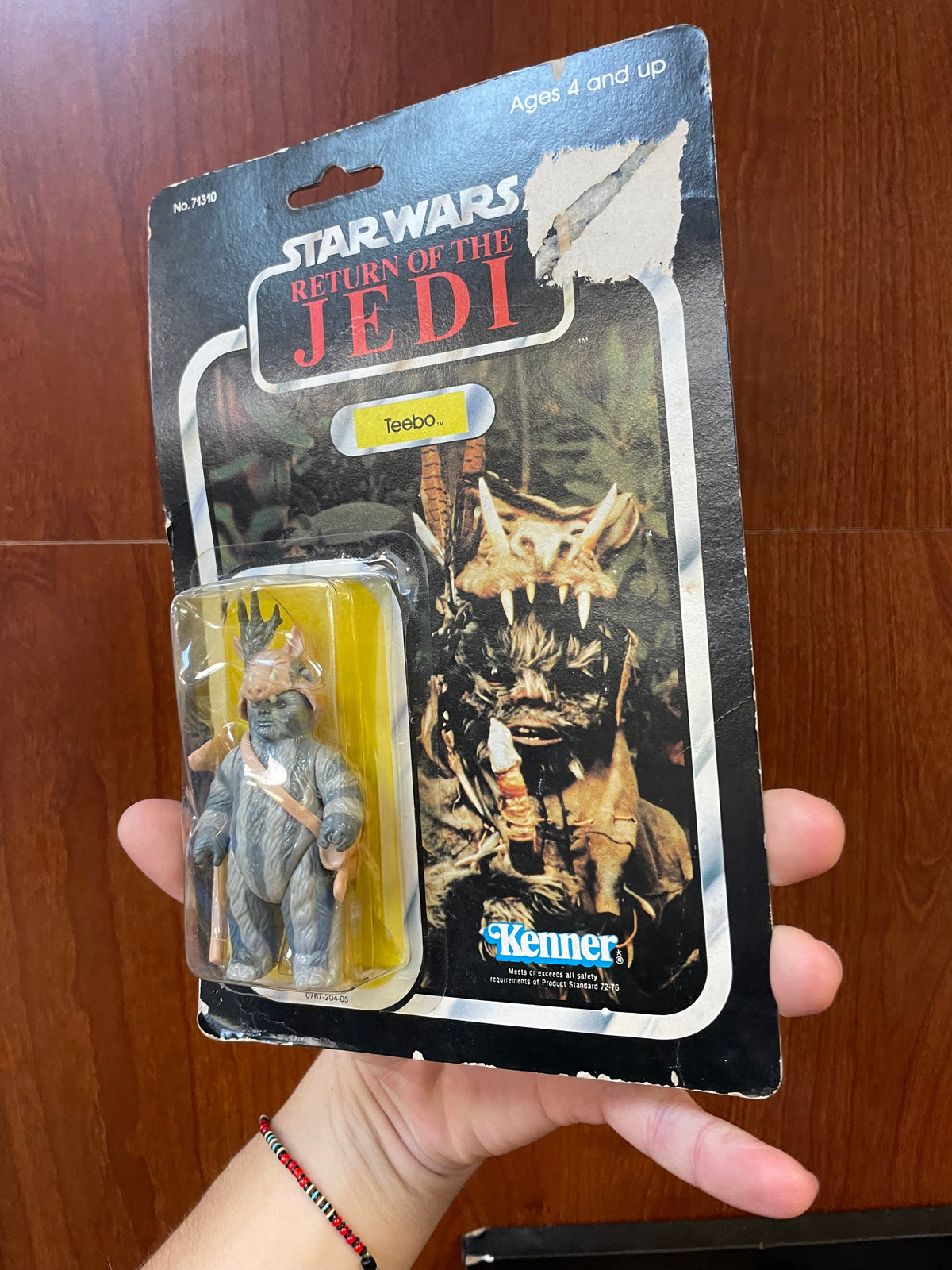 Teebo ROTJ 77 Back 0473 (Vintage Star Wars, Kenner) **SEALED** product image 7, provided for visual reference and product