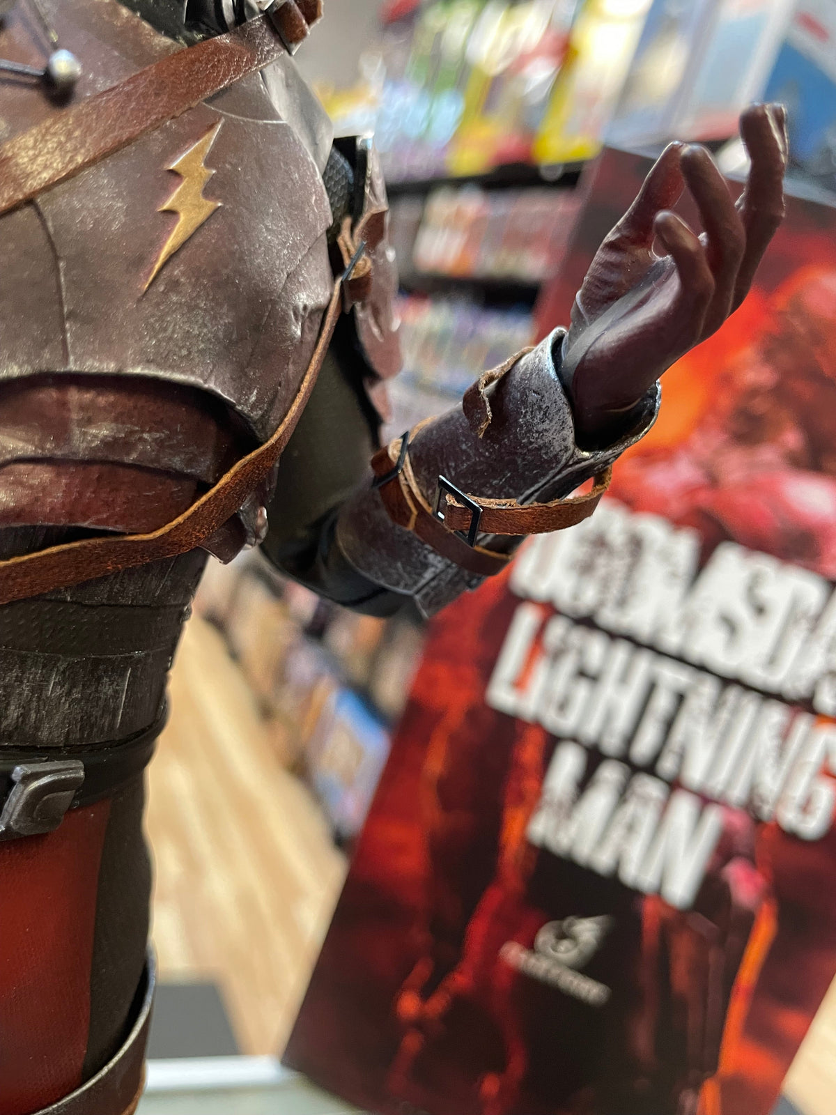 DoomsDay Lightning Man FP-22166 1/6 Scale (Flashpoint, Action Figure) COMPLETE product image 16, provided for visual