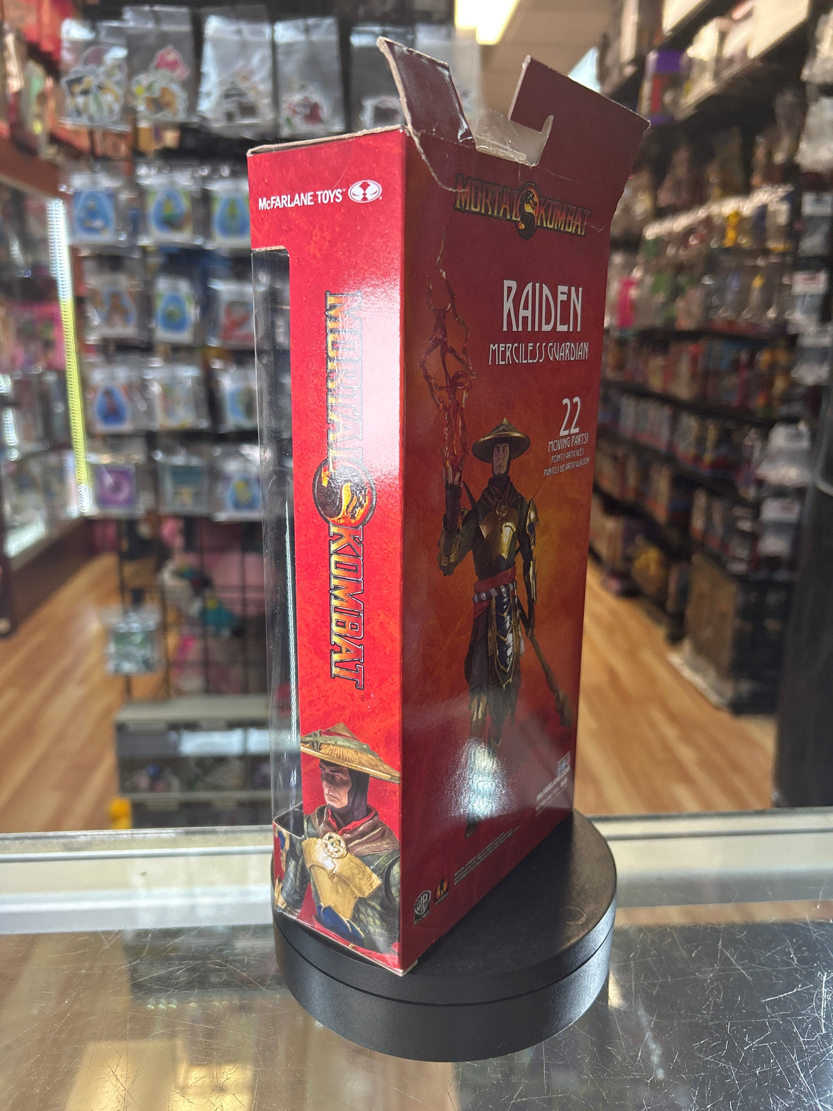 Raiden Merciless Guardian (Mortal Kombat, McFarlane Toys) product image 5, provided for visual reference and product detail