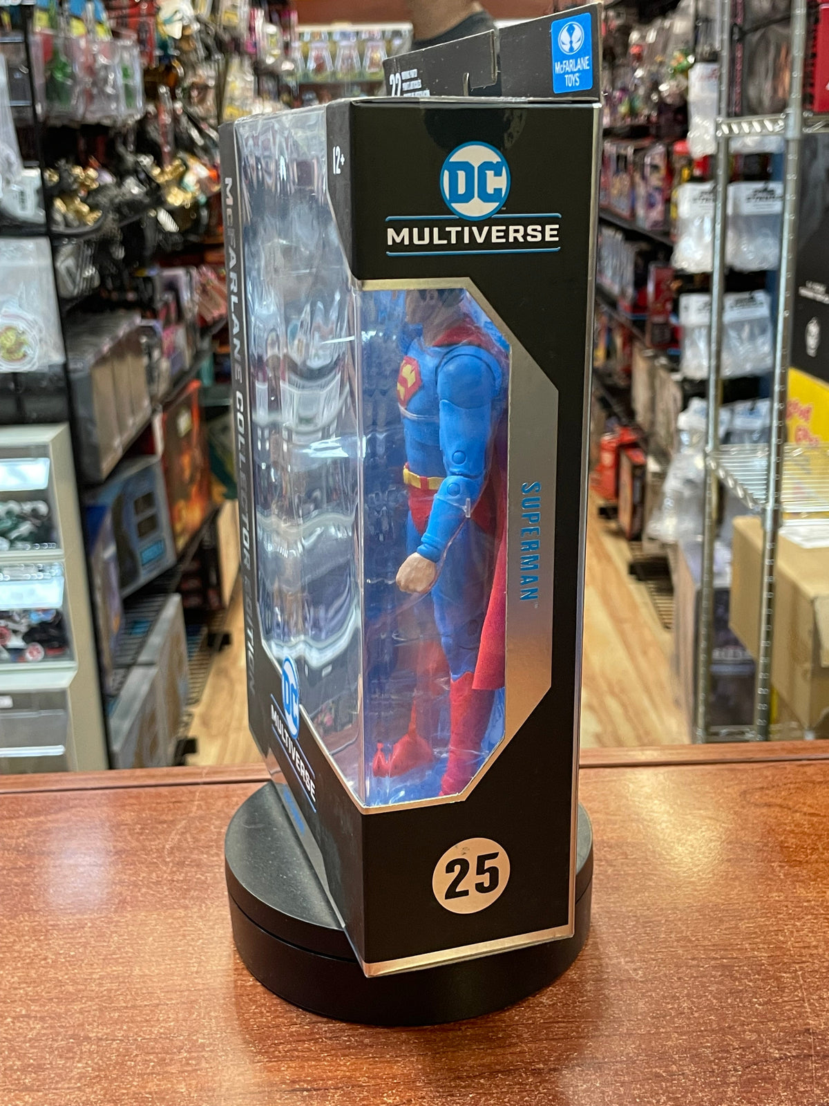 Christopher Reeves Superman Collectors Edition (DC Multiverse, Mcfarlane) product image 2, provided for visual reference and