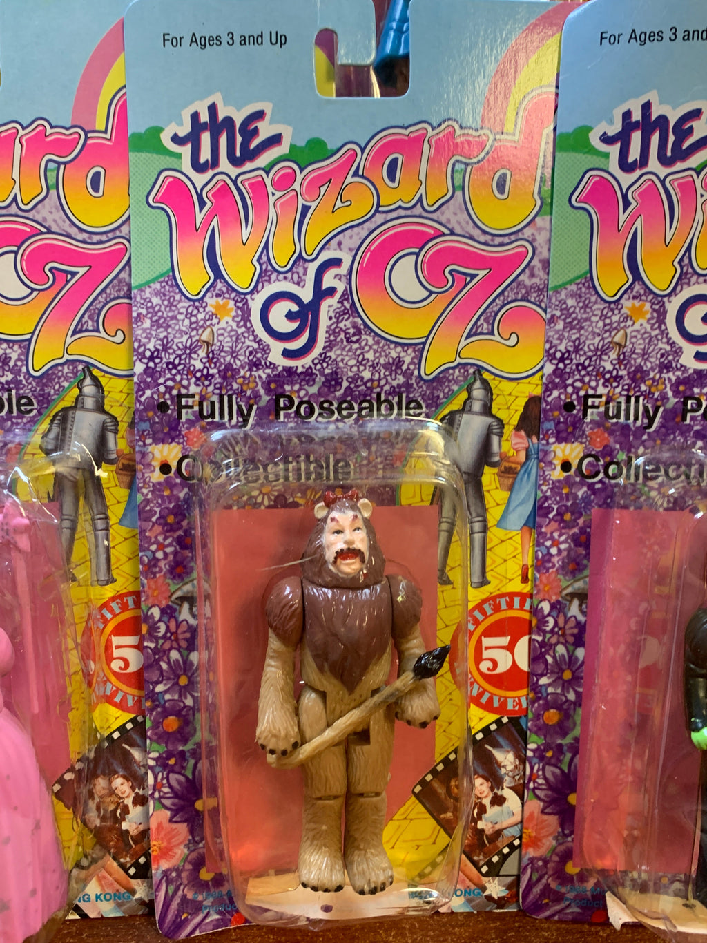 Wizard of Oz Figure Set of 6 (Vintage Multi Toys, MGM) SEALED product image 4, provided for visual reference and product