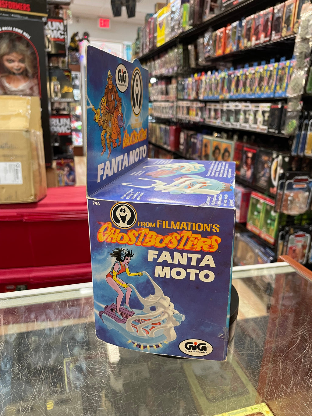 Time Hopper 'Fanta Moto' (Vintage Filmation Ghostbuster, TYCO) **COMPLETE** product image 5, provided for visual reference