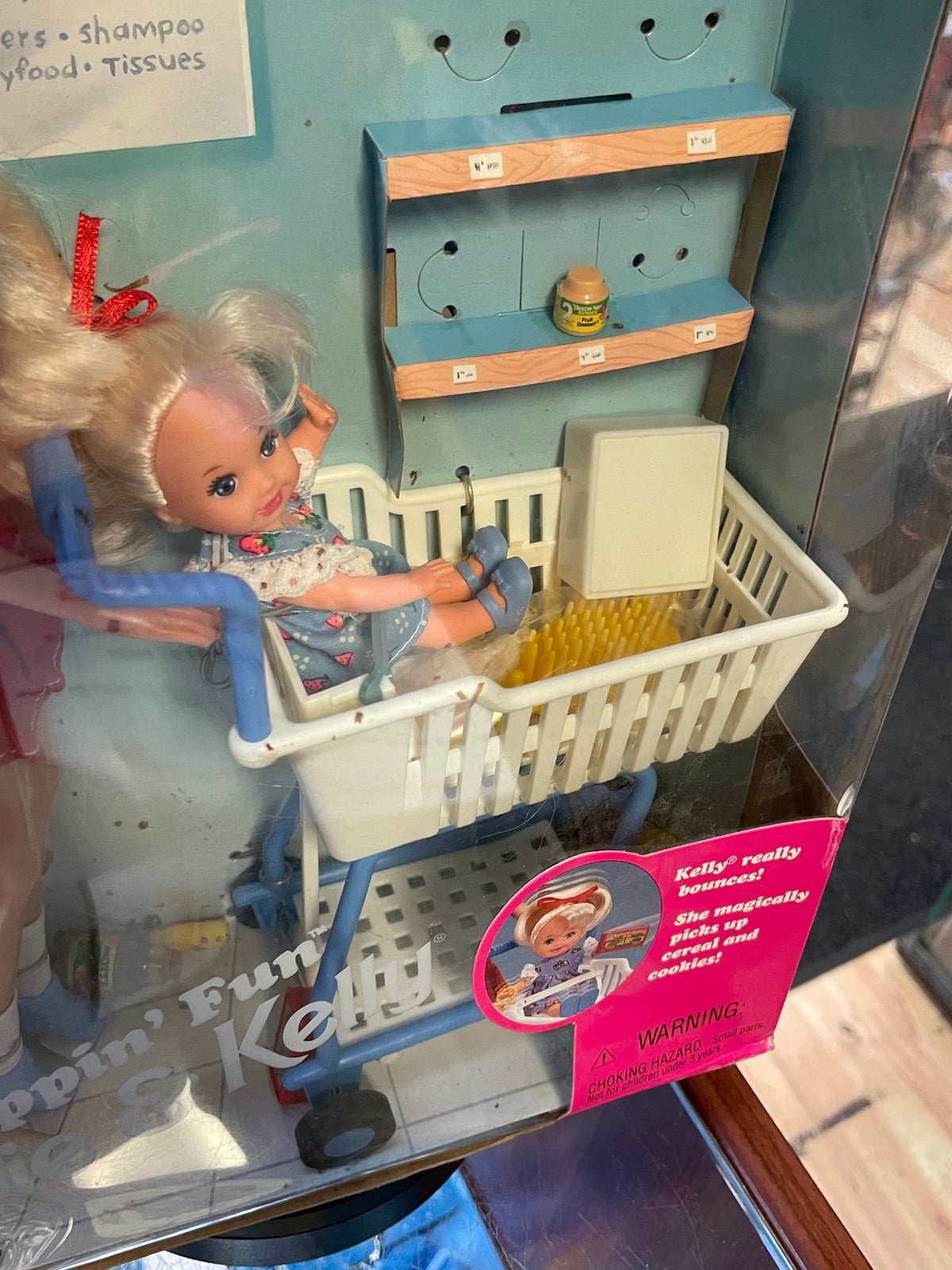 Shoppin Fun Barbie & Kelly #15756 (Vintage Barbie, Mattel) **SEALED** product image 8, provided for visual reference and