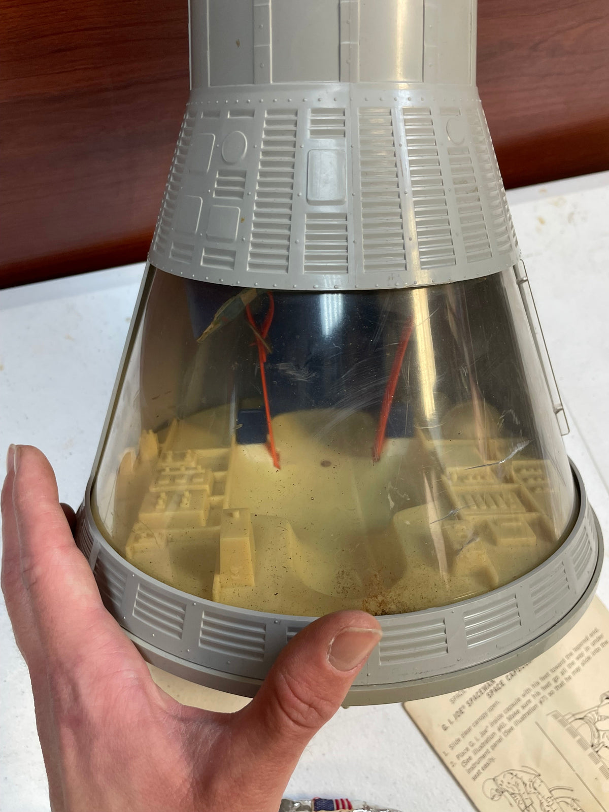Space Walk Mystery (Vintage 12” GI Joe, Hasbro) **Original** product image 32, provided for visual reference and product