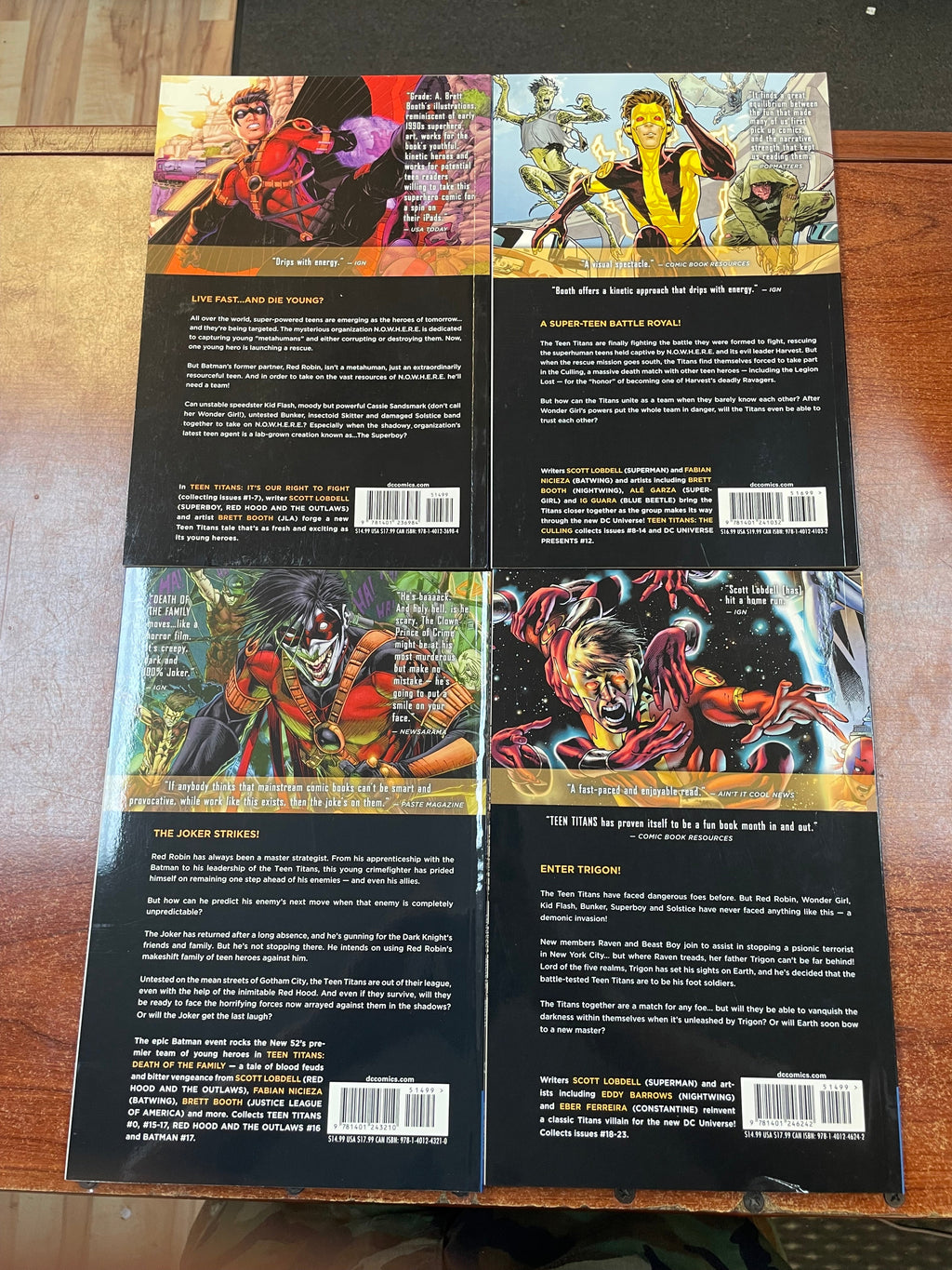 New 52 Teen Titans Vol 1-4 TPB (DC Universe, Comics) product image 2, provided for visual reference and product detail review