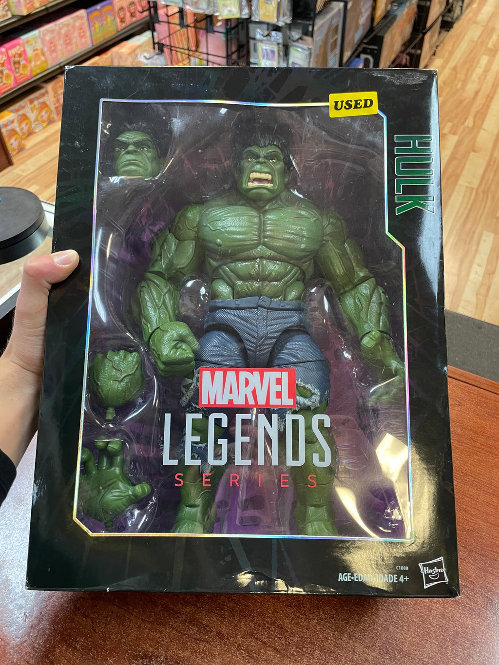 Incredible Hulk -Deluxe- (Marvel Legends, Hasbro) **COMPLETE** product image 10, provided for visual reference and product