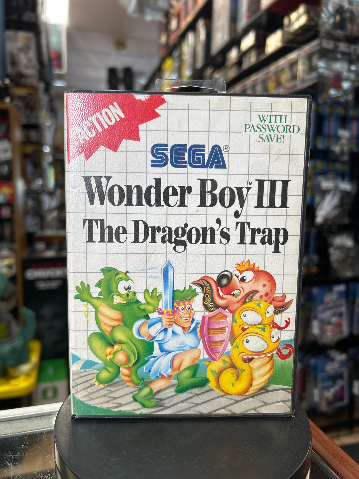Wonder Boy III: Dragons Trap 0838 (SEGA Master System SMS, Video Games) **COMPLETE** product image 5, provided for visual