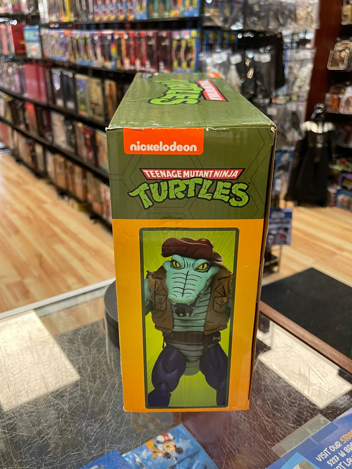Slash & Leatherhead (TMNT Ninja Turtles, NECA) **SEALED** product image 2, provided for visual reference and product detail