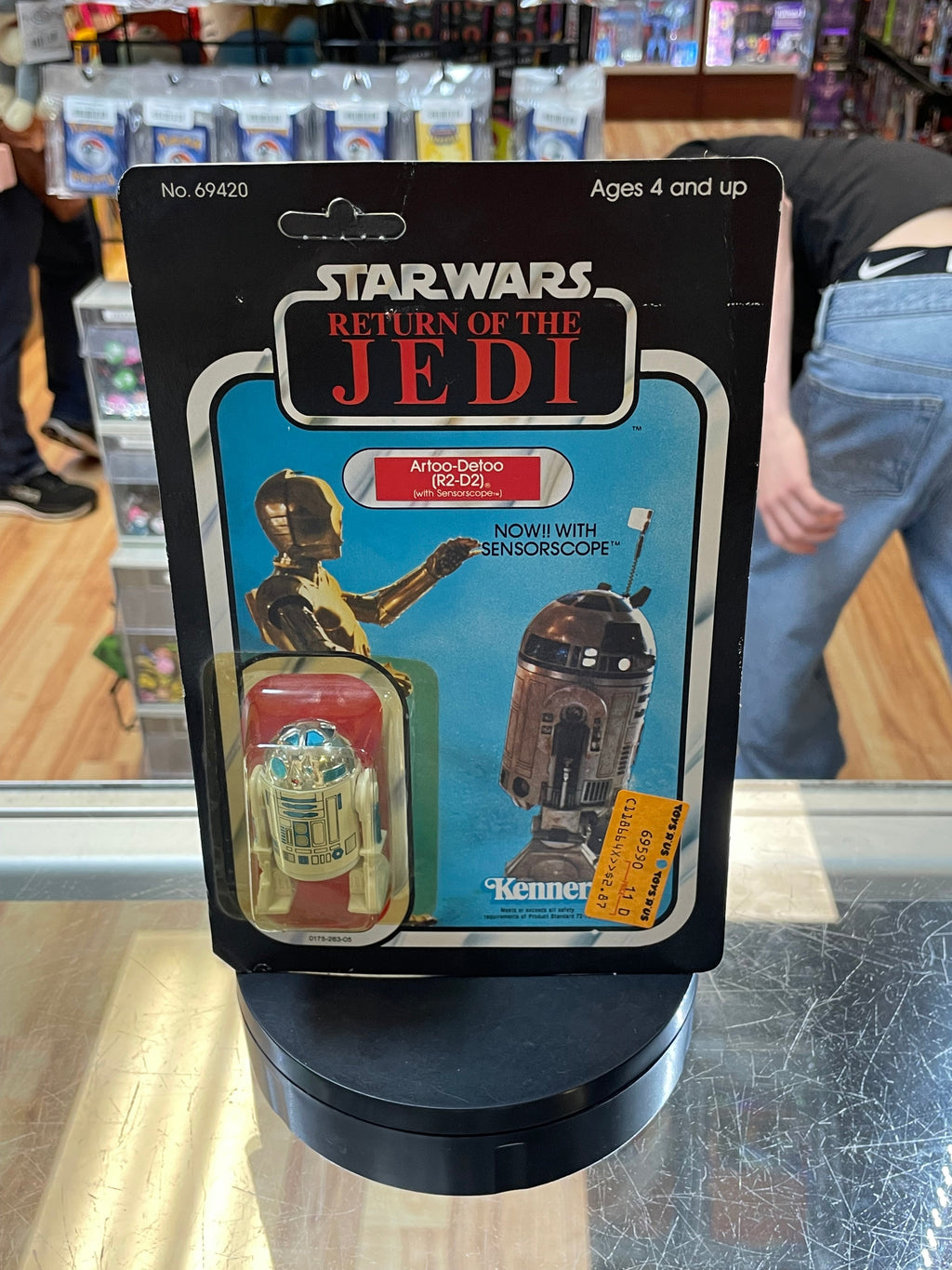 Sensorscope R2-D2 ROTJ 77 (Vintage Star Wars, Kenner) **SEALED** product image 2, provided for visual reference and product
