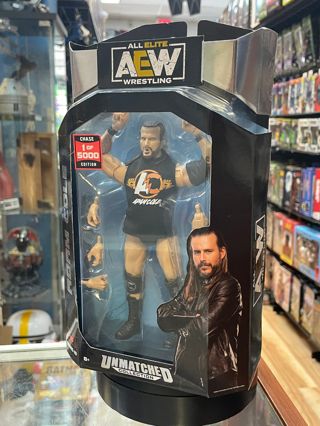 Adam Cole Chase (AEW, Unmatched Collection) **SEALED** product image 2, provided for visual reference and product detail