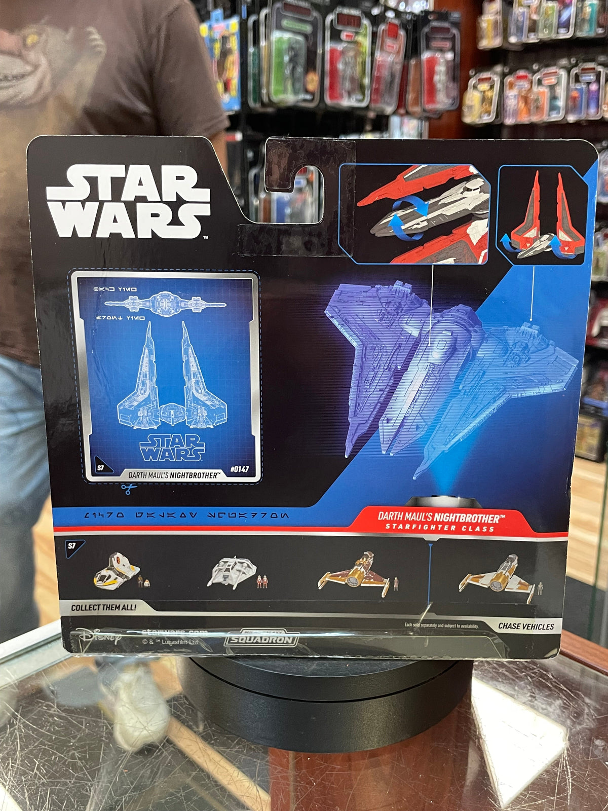 Darth Maul’s Nightbrother (Star Wars, Micro Galaxy Squadron, jazwares) SEALED product image 3, provided for visual reference