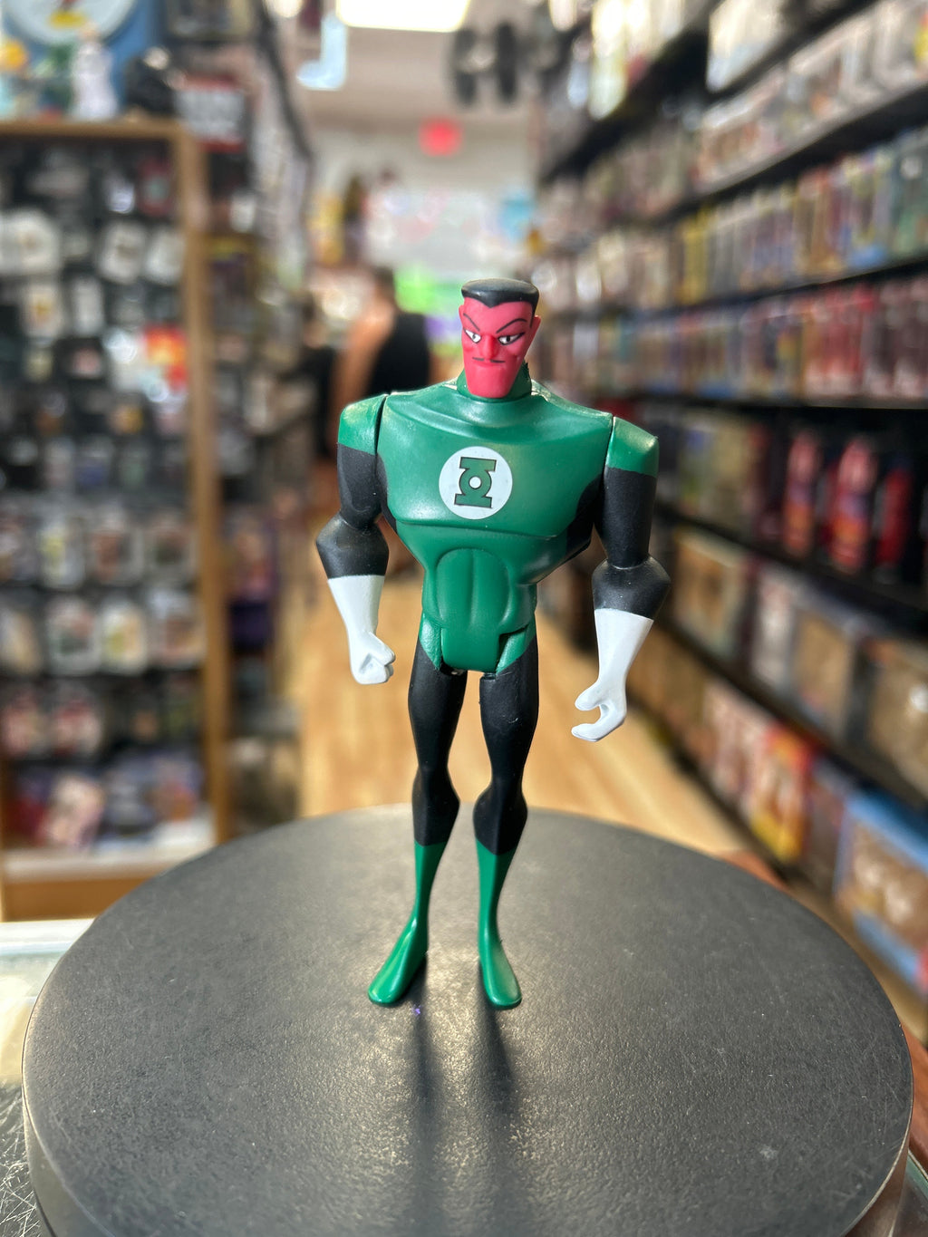 Sinestro Green Lantern 4" (Justice League Unlimited, Mattel) product image 1, provided for visual reference and product
