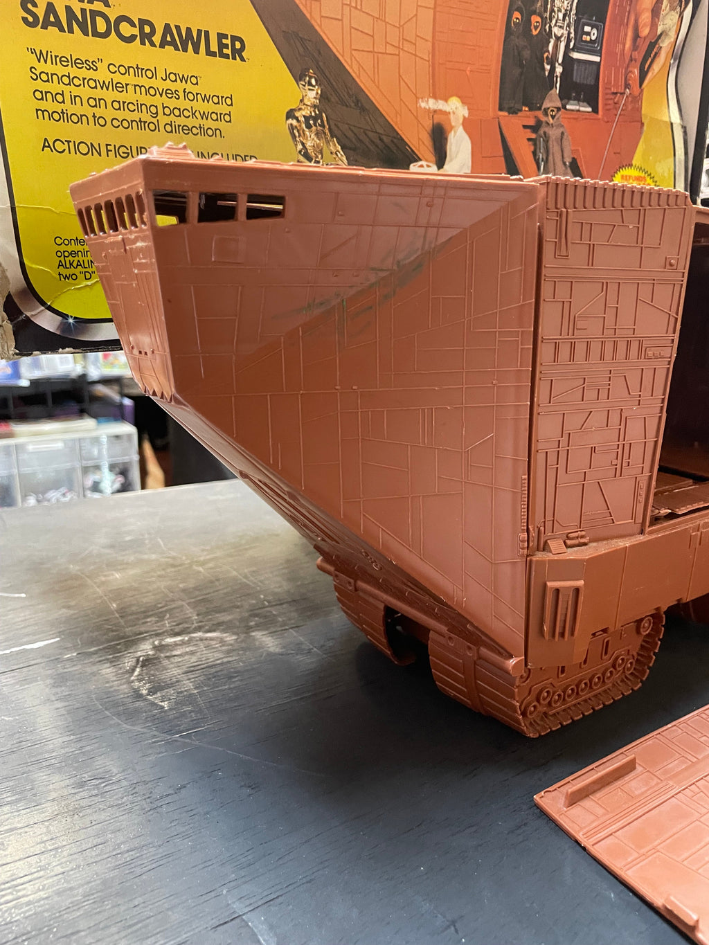 Radio Control Jawa SandCrawler (Vintage Star Wars, Kenner) COMPLETE product image 2, provided for visual reference and