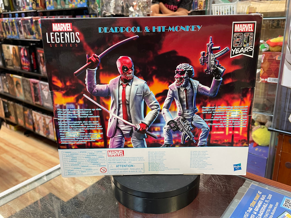 Deadpool & Hit Monkey (Marvel Legends, Hasbro) *SEALED* product image 2, provided for visual reference and product detail