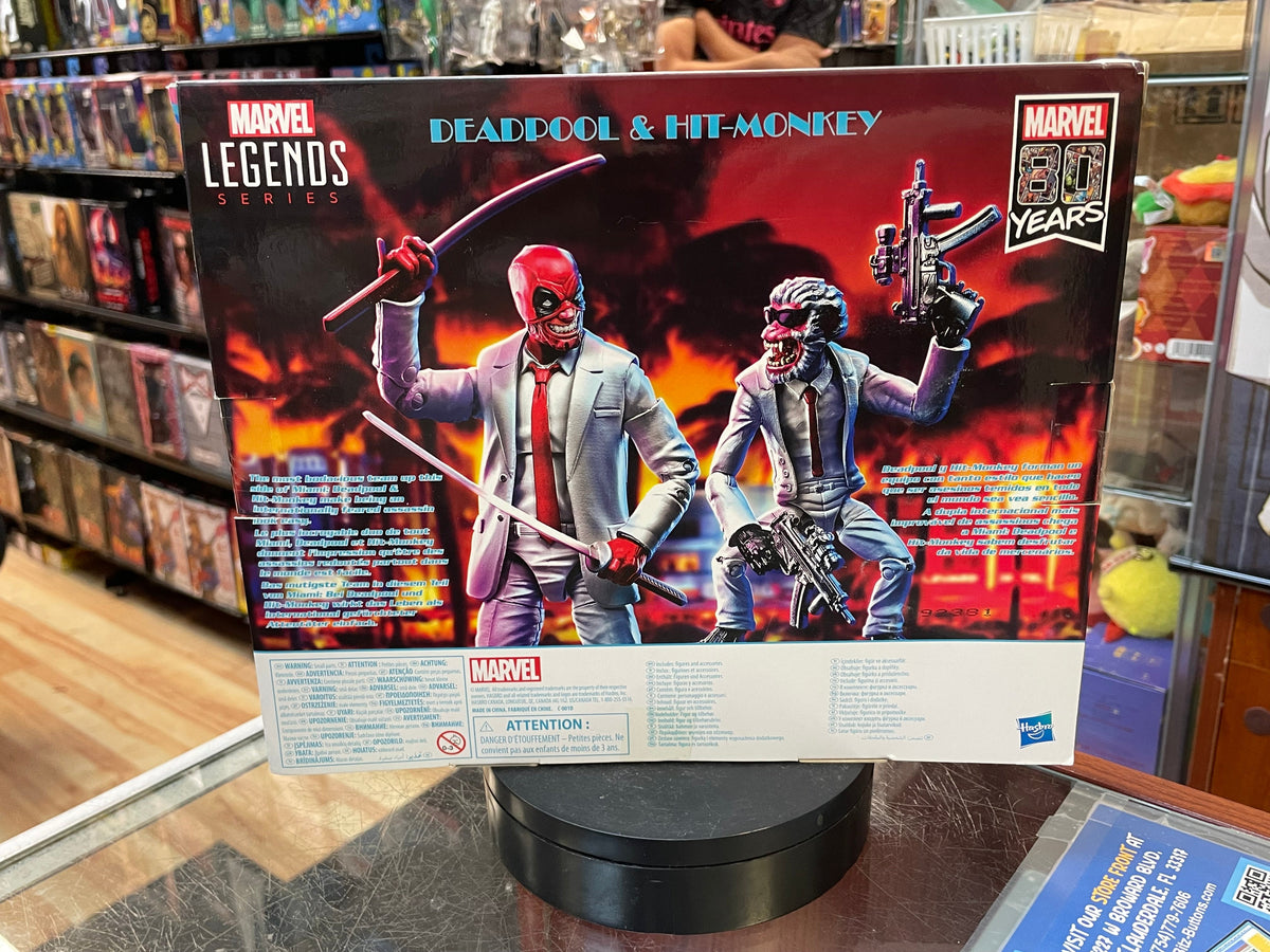 Deadpool & Hit Monkey (Marvel Legends, Hasbro) *SEALED* product image 2, provided for visual reference and product detail