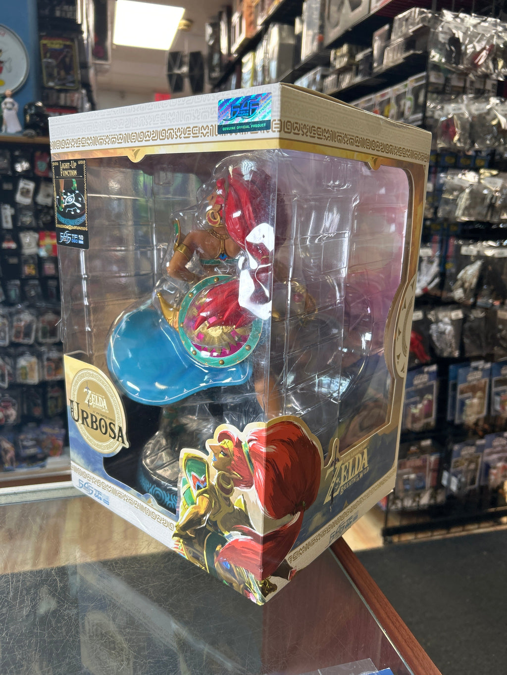Urbosa 11” PVC Statue (The legend Of Zelda, First 4 Figures) **SEALED** product image 5, provided for visual reference and