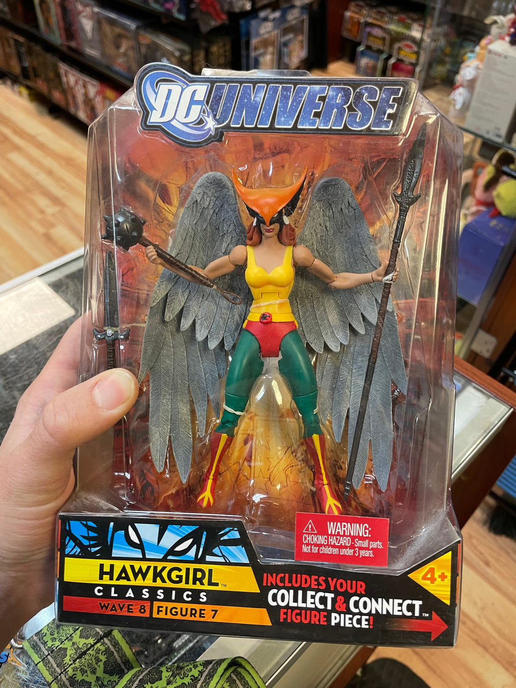 Hawkgirl -Classic- (DC Universe, Mattel) **SEALED** product image 7, provided for visual reference and product detail review