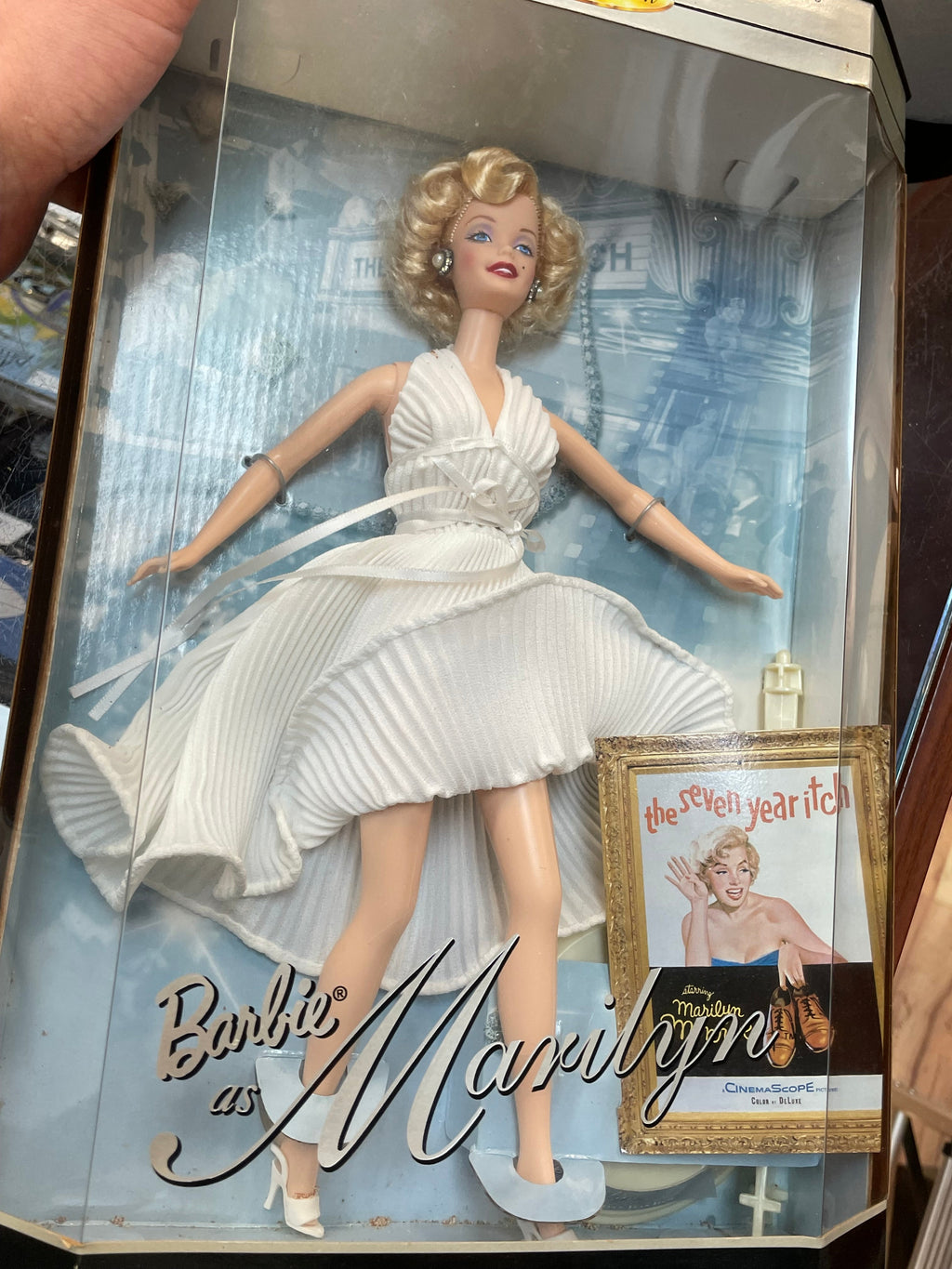 Seven Year Itch Barbie as Marilyn #17155 (Vintage Barbie, Mattel) **SEALED** product image 11, provided for visual reference